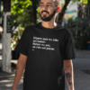 tshirt Dizem que eu não sei beber. Beber eu sei, só não sei parar