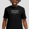 tshirt Onde não puderes ir de chinelo, não te demores.